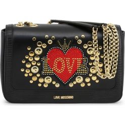 Love Moschino Listonoszka JC4104PP18LT. Listonoszki damskie Love Moschino, w paski, ze skóry, na ramię, bez dodatków. Za 588,00 zł.