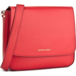 Torebka EMPORIO ARMANI - Messenger Bag S St. Minicapra Y3B082 YH23A 80041 Coral. Czerwone torebki klasyczne damskie marki Emporio Armani. W wyprzedaży za 449,00 zł.