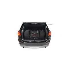 BMW X1, 2015- TORBY DO BAGAŻNIKA 4 SZT KJUST - 7007028. Czarne torby podróżne marki KJUST, bez wzorów, z kauczuku, klasyczne. Za 1049,00 zł.