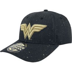 Czapki damskie: Wonder Woman Logo Czapka baseballowa czarny