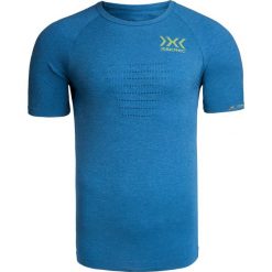 Koszulka X-BIONIC RUNNING MAN SPEED EVO. Niebieskie koszulki męskie X BIONIC, bez wzorów, bez kołnierzyka, bez rękawów, długie, na fitness i siłownię. W wyprzedaży za 294,00 zł.