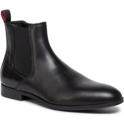 Sztyblety HUGO - Boheme 50417972 10222044 01 Black 001. Czarne sztyblety męskie HUGO, ze skóry, bez zapięcia. Za 849,00 zł.