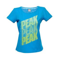 T-shirty damskie: PEAK T-shirt damski F652348 niebieski r. M (63620)