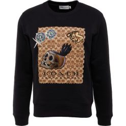 Coach Bluza black. Czarne bluzy męskie marki Coach, m, bez wzorów, z bawełny, bez kołnierzyka, bez rękawów, bez kaptura. Za 1049,00 zł.