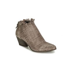 Botki Mimmu FK262Z3. Szare botki damskie marki Mimmu, bez obcasa, bez zapięcia. Za 749,00 zł.
