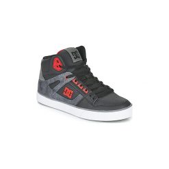 Buty DC Shoes PURE HIGH-TOP WC SE. Czarne trampki męskie DC Shoes, bez wzorów, bez zapięcia. Za 489,00 zł.