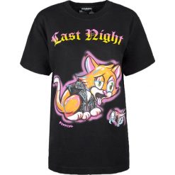 Domrebel T-shirt "Last Night Box T". Bluzki damskie Domrebel, z nadrukiem, z bawełny, z okrągłym kołnierzem, bez rękawów. Za 549,00 zł.