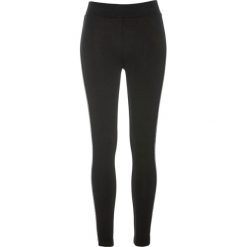 Legginsy z lampasami bonprix czarno-srebrny. Czarne legginsy damskie bonprix, bez wzorów. Za 109,99 zł.