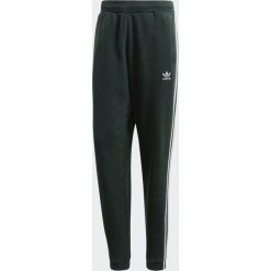 Spodnie męskie: Adidas Spodnie dresowe męskie 3-Stripes zielone r. M (CX1898)
