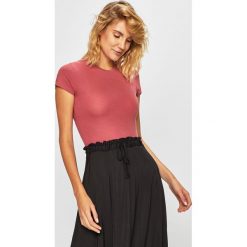 Tally Weijl - T-shirt. Zielone bluzki damskie TALLY WEIJL, s, bez wzorów, z elastanu, z okrągłym kołnierzem. Za 39,90 zł.
