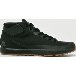 Salomon - Buty Acro Chukka. Czarne buty trekkingowe męskie marki Salomon, z materiału, na sznurówki, outdoorowe. Za 599,90 zł.