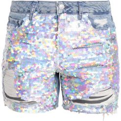 Bermudy damskie: Topshop ARIEL Szorty jeansowe middenim