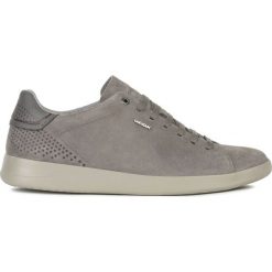 Geox Kennet Tenisówki Szary. Szare trampki męskie Geox, ze skóry. Za 462,95 zł.