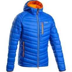 Kurtka puchowa alpinistyczna Alpinism Light męska. Niebieskie kurtki męskie SIMOND, m, bez wzorów, z materiału, bez kaptura. Za 329,99 zł.