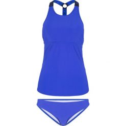 Tankini (2 części) bonprix błękit królewski. Niebieskie stroje kąpielowe damskie bonprix, bez wzorów. Za 89,99 zł.