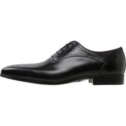 Giorgio 1958 Eleganckie buty ferrara nero. Czarne buty wizytowe męskie Giorgio 1958, z materiału, na sznurówki. Za 669,00 zł.