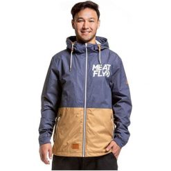 Meatfly Męska Kurtka Finn 2 Windbreaker D-Ht. Brown, Ht. Dark Blue (Rozmiar S). Brązowe kurtki męskie marki Meatfly, na jesień, m. W wyprzedaży za 257,00 zł.