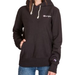 CHAMPION SMALL SCRIPT LOGO REVERSE WEAVE > 111556-KK001. Bluzy damskie Champion, m, z aplikacjami, z bawełny, bez rękawów, bez kaptura. W wyprzedaży za 239,99 zł.