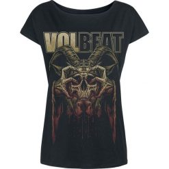Volbeat Bleeding Crown Skull Koszulka damska czarny. Czarne koszulki damskie marki Volbeat, xl, bez wzorów, bez kołnierzyka, bez rękawów. Za 121,90 zł.