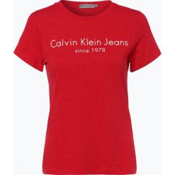 T-shirty damskie: Calvin Klein Jeans – T-shirt damski, czerwony