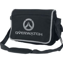Overwatch Logo Torba na ramię czarny. Czarne torby na ramię męskie marki Overwatch, z nadrukiem, z nadrukiem. Za 199,90 zł.