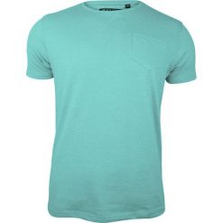Miętowy T-Shirt (Koszulka) z Kieszonką, Bez Nadruku -Brave Soul- Męski, Okrągły Dekolt, Morski TSBRSSS20ARKHAMpalegreen. Żółte koszulki męskie Brave Soul, na lato, m, z nadrukiem, z bawełny, casualowe, z okrągłym kołnierzem. Za 29,00 zł.