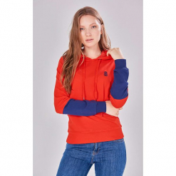 Bluza w kolorze czerwono-niebieskim. Czerwone bluzy damskie marki Jimmy Sanders, l. W wyprzedaży za 129,95 zł.