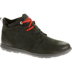 Caterpillar Transcend P718991. Czarne buty trekkingowe męskie marki Caterpillar, na zimę, z nubiku. W wyprzedaży za 359,99 zł.