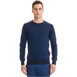 Galvanni Sweter Męski Halle Xl, Ciemnoniebieski. Niebieskie swetry klasyczne męskie marki GALVANNI, xl, w paski, z wełny, eleganckie. W wyprzedaży za 299,00 zł.