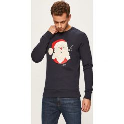 Jack & Jones - Bluza. Szare bluzy męskie Jack & Jones, s, z nadrukiem, z bawełny, z okrągłym kołnierzem, bez rękawów, bez kaptura. Za 149,90 zł.