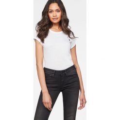 G-Star Raw - Top. Szare bluzki damskie G-Star RAW, s, bez wzorów, z bawełny, z okrągłym kołnierzem. Za 99,90 zł.