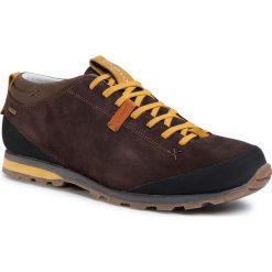 Trekkingi AKU - Bellamont 2 Suede Gt GORE-TEX 504.2 Dark Brown/Yellow 305. Pomarańczowe trapery męskie Aku, ze skóry, bez zapięcia. W wyprzedaży za 449,00 zł.
