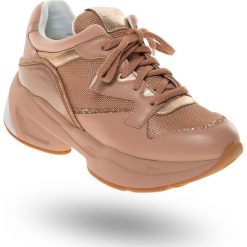 SNEAKERSY LIU JO. Szare sneakersy damskie z syntetyku. Za 479,40 zł.