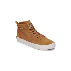 Buty Supra STACKS MID. Pomarańczowe trampki i tenisówki damskie Supra, bez wzorów, bez zapięcia. Za 279,20 zł.