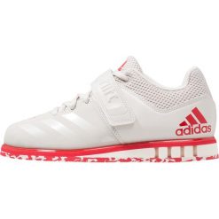 Adidas Performance POWERLIFT.3.1 Obuwie treningowe chalk pearl/scarlet. Białe buty skate męskie adidas Performance, z gumy. Za 399,00 zł.
