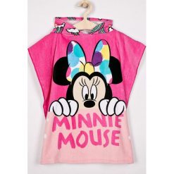 Blukids - Szlafrok dziecięcy Disney Mickey Mouse. Różowe bielizna dziewczęca marki Blukids, uniwersalny, z motywem z bajki, z bawełny. Za 79,90 zł.