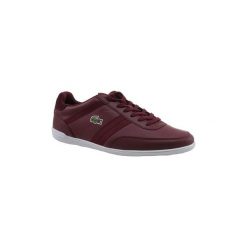 Trampki Lacoste Giron 416 1 SPM SPM0062112. Czerwone trampki męskie Lacoste, bez wzorów, bez zapięcia. Za 369,99 zł.