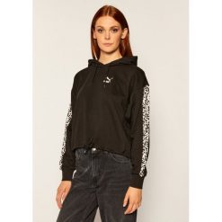 Bluza Puma Classics Cropped 598749. Czarne bluzy damskie Puma, s, bez wzorów, bez rękawów, bez kaptura. Za 289,99 zł.