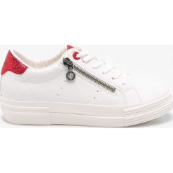 S. Oliver - Buty. Szare buty sportowe damskie S.Oliver, z materiału. W wyprzedaży za 139,90 zł.