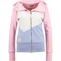 Bluzy rozpinane damskie: Ragwear VIOLA BLOCK ZIP Bluza rozpinana pink