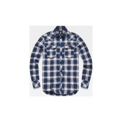 Koszule z długim rękawem G-Star Raw D10977 A664 SHIRT 3301. Niebieskie koszule męskie G-Star RAW, s, bez wzorów, retro, bez kołnierzyka, z długim rękawem. Za 306,57 zł.