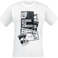 Böhse Onkelz Böhse für's Leben T-Shirt biały. Czarne t-shirty męskie marki Böhse Onkelz, l. Za 94,90 zł.