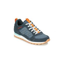 Buty Merrell ALPINE SNEAKER. Niebieskie trampki męskie Merrell, bez wzorów, bez zapięcia. Za 399,00 zł.