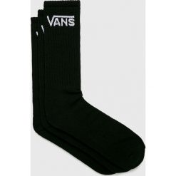 Vans - Skarpety (3-Pack). Czarne skarpetki męskie Vans, z nadrukiem, z elastanu. Za 59,90 zł.