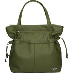 Torba - 79-32-O D VER. Szare torebki klasyczne damskie Venezia, ze skóry. Za 379,00 zł.