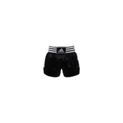 Spodenki bokserskie THAI. Czarne spodenki i szorty męskie Adidas, xl, bez wzorów, z poliesteru, biznesowe. Za 119,99 zł.