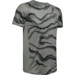 Under Armour Koszulka Szary. Szare podkoszulki męskie Under Armour, xs, bez wzorów, z elastanu, bez kołnierzyka, krótkie. Za 188,95 zł.