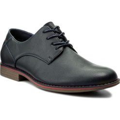 Półbuty OTTIMO - M16AW070-7 Granatowy. Niebieskie buty wizytowe męskie marki Ottimo, bez wzorów, ze skóry ekologicznej, eleganckie, bez zapięcia. Za 119,99 zł.
