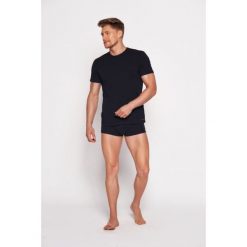 T-shirty męskie: Esotiq & henderson Koszulka Męska 18731 Czarny r. L
