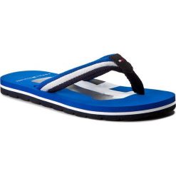Japonki TOMMY HILFIGER - Marlin 10D FB0FB0030 Imperial Blue 407. Niebieskie japonki damskie TOMMY HILFIGER, z materiału. W wyprzedaży za 99,00 zł.